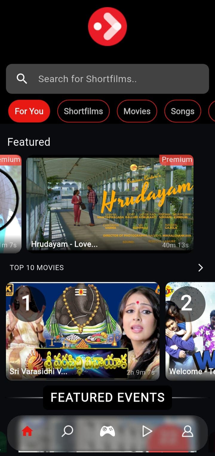 Mobile UI